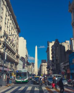 A magia da Argentina, av . 9 de julho, obelisco